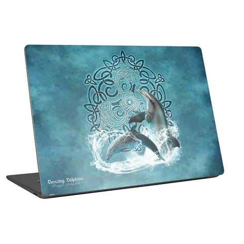 Brigid Ashwood Dolphin Celtic Knot Universal Laptop 15in (12.2 x 8.8in) Skin